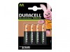 Duracell AA Cell 1300Mah Rechargeable Batteries (Pack 4)