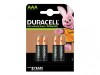 Duracell AAA Cell 900Mah Rechargeable Batteries (Pack 4)
