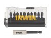 IRWIN Impact Pro Performance Pozi Screwdriver Bit Set, 10 Piece