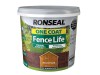 Ronseal One Coat Fence Life Harvest Gold 5 litre