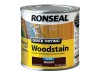 Ronseal Quick Drying Woodstain Satin Smoked Walnut 250ml
