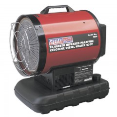 Sealey Infrared Paraffin/Kerosene/Diesel Heater 20kW 230V £0.00