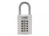 ABUS Mechanical 183AL/45 Aluminium Combination Lock