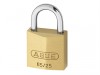 ABUS Mechanical 65/25mm Brass Padlock