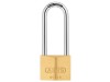 ABUS Mechanical 65/40mm Brass Padlock 63mm Long Shackle