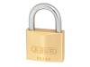 ABUS Mechanical 65/40mm Brass Padlock Keyed Alike 6406