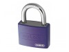 ABUS Mechanical T65AL/40mm My Lock Aluminium Padlock Violet