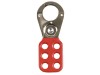 ABUS Mechanical 701 Lock Off Hasp 25mm (1in) Red