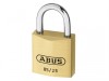 ABUS Mechanical 85/25mm Brass Padlock