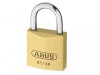 ABUS Mechanical 85/30mm Brass Padlock Carded