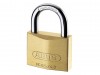 Abus 65/20 Brass Padlock Carded