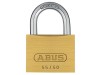 ABUS Mechanical 55/50mm Brass Padlock Keyed Alike 5501