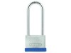 ABUS Mechanical 40mm Silver Rock 5 Padlock Long Shackle 63mm Keyed Alike