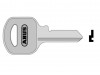 ABUS Mechanical 55/50 50mm Key Blank