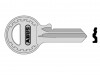 ABUS Mechanical 65/30 30mm New Profile Key Blank