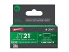 Arrow 214 staples jt21 t27 (1000) 6mm 1/4in