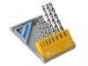 BlueSpot Tools Masonry Drill Set, 8 Piece 3-10mm