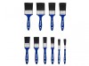 BlueSpot Tools Synthetic Workshop Paint Brush Set, 10 Piece