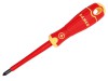 Bahco BAHCOFIT Insulated Screwdriver Pozidriv Tip PZ0 x 75mm