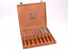 Bahco 424-P Bevel Edge Chisel Set of 8: 6,10,12,16,18,25,32 & 38mm