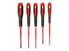 Bahco BE-9871SL ERGO Slim VDE Insulated Screwdriver Set, 5 Piece