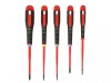 Bahco BE-9872SL ERGO Slim VDE Insulated Screwdriver Set, 5 Piece