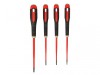 Bahco BE-9880SL ERGO Slim VDE Insulated Screwdriver Set, 4 Piece