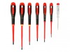 Bahco BE-9887S ERGO VDE Insulated Screwdriver Set, 7 Piece