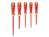 Bahco BAHCOFIT Insulated Scewdriver Set of 5 Slotted / Pozi