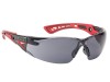 Bollé Safety Rush+ Platinum Safety Glasses Smoke