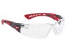 Bollé Safety Rush+ Platinum Safety Glasses Clear