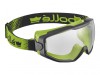 Bolle Safety Spectrum Platinum Clear Sealed Safety Googles, Black/Green
