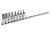 Britool Socket Set 8 Piece Hex Bit 1/4in Drive