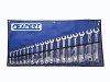 Britool Combination Spanner Set In Tool Roll 18 Piece