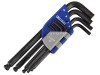 Britool Hex Key Set 9 Piece Long Arm Ball End Metric (1.5-10mm)