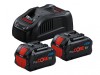 Bosch ProCORE18V 5.5Ah Batteries & Charger Starter Kit 18V