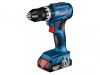 Bosch GSB 18V-45 Professional Combi Drill 18V 2 x 2.0Ah Li-ion