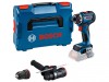 Bosch GSR 18V-90 FC Pro FlexiClick Drill Driver + 2 Attachments in Case 18V Bare Unit