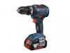 Bosch GSB 18V-55 Professional Combi Drill 18V 2 x 5.0Ah Li-ion