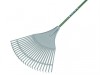 Bulldog Evergreen Plastic Leaf Rake Aluminium Shaft