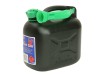 Silverhook Diesel Fuel Can & Spout Black 5 litre