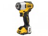 DEWALT DCF902D2 Brushless XR Sub-Compact 3/8in Impact Wrench 12V 2 x 2.0Ah Li-ion