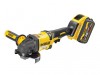 DEWALT DCG418T2 XR FlexVolt Grinder 125mm 54V 2 x 6.0Ah Li-ion