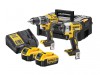 DEWALT DCK266M2T TSTAK Twin Kit 2 x 4.0Ah Li-ion