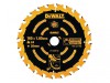 DEWALT Circular Saw Blade 165 x 20mm x 24T Corded Extreme Framing