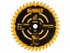 DEWALT DT1668 Cordless Mitre Saw Blade For DCS365 184 x 16mm x 40T Coarse