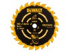 DEWALT Cordless Mitre Saw Blade For DCS365 184 x 16mm x 24T Coarse