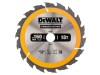 DEWALT Construction Circular Saw Blade 160 x 20mm x 18T