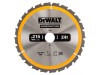 DEWALT DT1952 Stationary Construction Circular Saw Blade 216 x 30mm x 24T ATB/Neg