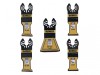 DeWALT Power Tools DT20777 Mixed Multitool Blade Set, 5 Piece